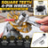 4-Prong Multifunctional Angle Grinder Wrench, Universal Adjustable Spanner for Grinders and Polishers (Single-Ended/Double-Ended)