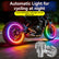 LED RGB Tire Valve Stem Lights, Motion Sensor Auto Activated Wheel Decor Lamp, Multi-Color Waterproof Tire Rim Light for Motorcycles, Scooters & Bicycles