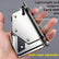 Multi-Angle Adjustable Corner Bead Cutter, Stainless Steel Drywall Angle Trim Cutting Tool for 45° Standard Chamfer, Portable Handheld Perforated Corner Strip Cutter with Replaceable Blade