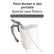 Multi-functional handheld paint bucket holder