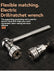 Adjustable Universal Socket (10–19 mm) with 3/8-inch Extension Bar