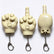 Pop Up Middle Finger Keychain, Funny Cute Bag Charm for Men Women Press Button to Pop Up Design, Novelty Sarcastic Gag Gift, Backpack Pendant Key Chain