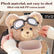 Cute Bear Tissue Holder and Trash Can, 2 in 1 Car Tissue Box, Multifunctional Creative Animal Paper Box for Car and Home