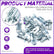 81 PCS Expansion Screw Petal Nut, M4-20, M4-25, M5-25, M6-25 Petal Shape Metal Nut, Jack Nuts with Screws for Installation License Plates, Hollow Wall Iron Skin Line, Billboards (Assortment)