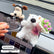 Clear Car Screen Doll Clip, Universal Plush Figure Display Bracket, Transparent Clip‑On Decor Holder for Central Control Screen & Air Vent, No‑Damage Car Interior Decoration Mount