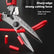 Professional Multi-Functional 5 in 1 Tin Snips, CR-V Steel Industrial Grade Metal Shears for Sheet Metal, Wire & Cable Cutting, Must-Have Tool for DIY & Renovation toolupgrade