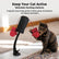 Cat Punching Bag Toy with Boxing Gloves, Strong Suction Cup Base