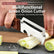 3-in-1 Stainless Steel Veggie Peeler with Wooden Handle - Food Veggie Cutter, Fruit Slicer Handheld, Bottle Opener, Non-Slip Grip, Rust-Proof Blade, Compact Portable Kitchen Utensils for Camping, Travel