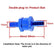 Aluminum Alloy One-Way Check Valve