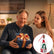 Magic Voice Message Bottle - Mini Christmas Tree Decor with Sound Recording Button - Unique Holiday Desk Ornament