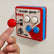 Retro arcade game style interior control panel, 3D printed decorative stickers