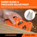 JORGENSEN Chamfer Plane, Edge Corner Plane, 4 Cutter Heads Built-In Storage