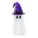 Witch Hat Can Topper with Straw Opening, Reusable 3D Halloween Beverage Can Cover for Slim and Standard Cans, Spooky Drink Accessory for Parties, Desks, Movie Nights