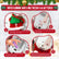 Gfilay 3-Mode Climbing Santa on Rope, Animated Musical Christmas Decoration