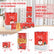 Christmas Explosion Surprise Gift Box - Unique Folding Pop-Up Cash Envelope with Confetti for Christmas Birthday Valentine's Proposal