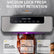Food Storage Vacuum Sealer Machine, 30 Vacuum Seal Bags for Food, 75KPA Strong Suction, Dry/Wet 5 Modes, Digital Countdown Timer, Compact Lightweight, Ideal for Home Kitchen Use