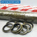 245PCS Bonded Washer Gasket Repair Kit, 12 Sizes Composite Oil Sealing Washers 6mm to 30mm, Semi-Wrap Metal Rubber Combination Sealing Gaskets for Auto Engine, Hydraulic, Motorcycle, Truck Repair