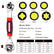 Universal Wrench 52 in 1 Socket Wrench Spanner Tool for Home and Car Repair