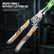 9" Ratchet Self-Locking Wire Cutter, Electrician Pliers Self-Locking Mechanism, Non-Slip Handle, For Electrical Wiring, Cable Cutting, Industrial Maintenance, Home DIY