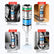 6‑Piece 360‑Degree Swivel Socket Adapter Set, 40CR Alloy Metric Sockets 8‑19mm, Hex Shank Angled Drill Sockets for Hard‑to‑Reach Narrow Dead‑Angle Spaces