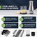 Manual Hand Chopper, Lightweight Portable Slap Mincer for Home Kitchen Stainless Steel Plastic 6.3 x 2.3 in 1 Piece