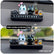 Cute Toothless Couple Car Temporary Parking Sign Number plate