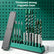 1/4" Hex Bit Organizer with Magnetic Base - Green, 36 Hole Bit Organizer with Strong Magnetic Base, Magnetic Bit Organizer for Your Specialty