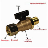 Universal Front Wheel Air Cut-Off Valve Full
