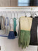 2pcs Cabinet Door Inside Storage Hooks - Track Sliding Rail Organizer, No-Drill Hanging Racks for Kitchen, Space-Saving Hook Strips