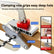 Adjustable Center Punch Drill Guide Jig, All‑Metal Woodworking Hole Locator, Precision Edge Drilling Positioning Tool for Square & Round Timber, Compatible with Vise Grips for Furniture Cabinet Wood DIY Projects