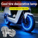 LED RGB Tire Valve Stem Lights, Motion Sensor Auto Activated Wheel Decor Lamp, Multi-Color Waterproof Tire Rim Light for Motorcycles, Scooters & Bicycles