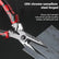 Professional Multi-Functional 5 in 1 Tin Snips, CR-V Steel Industrial Grade Metal Shears for Sheet Metal, Wire & Cable Cutting, Must-Have Tool for DIY & Renovation toolupgrade