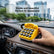 Retro Vintage Telephone Temporary Parking Number Plate, Cute Mini Old Phone Car Parking Sign with Reusable Non-Slip Gel Base, Interchangeable Number Stickers Universal Auto Dashboard Accessory