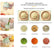 4 in 1 Electric Vegetable Cutter Set, Multifunctional Mini Electric Grinder