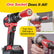 Red Dog Socket w/Drill Adapter, Fits Most Nuts & Bolts, Use with Socket Wrenches & Power Drills