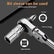 Mini 2-in-1 Flexible Head 1/4" Ratchet Wrench Complete Kit Full Product Introduction