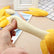 1Pcs Banana Squeeze Prop Fake Banana Stretchy Fidget Tool Novelty Stress Relief Funny Peeled Fake Banana Fruit Stress Tool Halloween Christmas Party April Fool's Day Decorate
