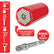 Red Dog Socket w/Drill Adapter, Fits Most Nuts & Bolts, Use with Socket Wrenches & Power Drills