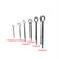 350PCS Cotter Pins, 304 stainless steel