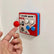 Retro arcade game style interior control panel, 3D printed decorative stickers