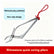 Adjustable Core Pulling Pliers, Mechanical Leverage Core Remover Tool, Heavy‑Duty Steel Hole Debris Extractor for 50‑200mm Drill Holes, One‑Hand Lifting for Construction Drilling Work