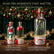 Magic Voice Message Bottle - Mini Christmas Tree Decor with Sound Recording Button - Unique Holiday Desk Ornament