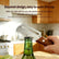 3-in-1 Stainless Steel Veggie Peeler with Wooden Handle - Food Veggie Cutter, Fruit Slicer Handheld, Bottle Opener, Non-Slip Grip, Rust-Proof Blade, Compact Portable Kitchen Utensils for Camping, Travel