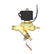 Three-Way Brass Solenoid Valve with Self-Clean Filter & Manual Drain