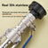 IBC Tote Tank Drain Valve, 304 Stainless Steel Ball Valve with IBC Adapter