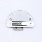 Anti-Wrinkle Needle Plate & Feed Dog Set for Industrial Flat Sewing Machines, Thin Fabric Smooth Sewing Replacement Parts, Precision Flat Teeth Sew Accessories for Silk, Chiffon, Linen & Light Cloth