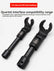 8-Piece Universal Open-End Wrench Set