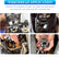 Overhead Valve Spring Compressor Tools Adjustable,Valve Spring Tool Removes Value Springs Without Remove Cylinder Head,Universal Carbon Steel Valve Spring Removal Tool Car Accessories