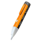 LED Non-Contact AC Voltage Tester/Voltage Tester Pen Safety Digital Electrical Socket Wall Power Outlet Measure Voltage Instruments (Yellow)