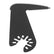 10 PCS Oscillating Saw Blade, Sickle Shape Good Match Universal Oscillating Saw Blade, High Speed Steel Easy Installati Oscillating Tool Blade for Wall